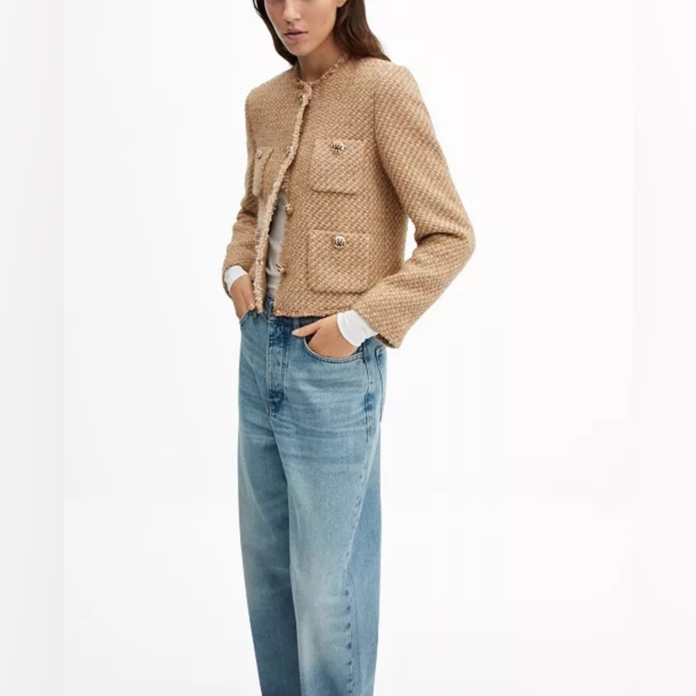 Mango tweed jacket